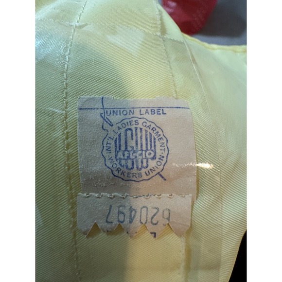 Vintage 1950s Lemon Chiffon Prom Dress Yellow Cupcake Dream Vegas‎ Wedding Small - Picture 10 of 16